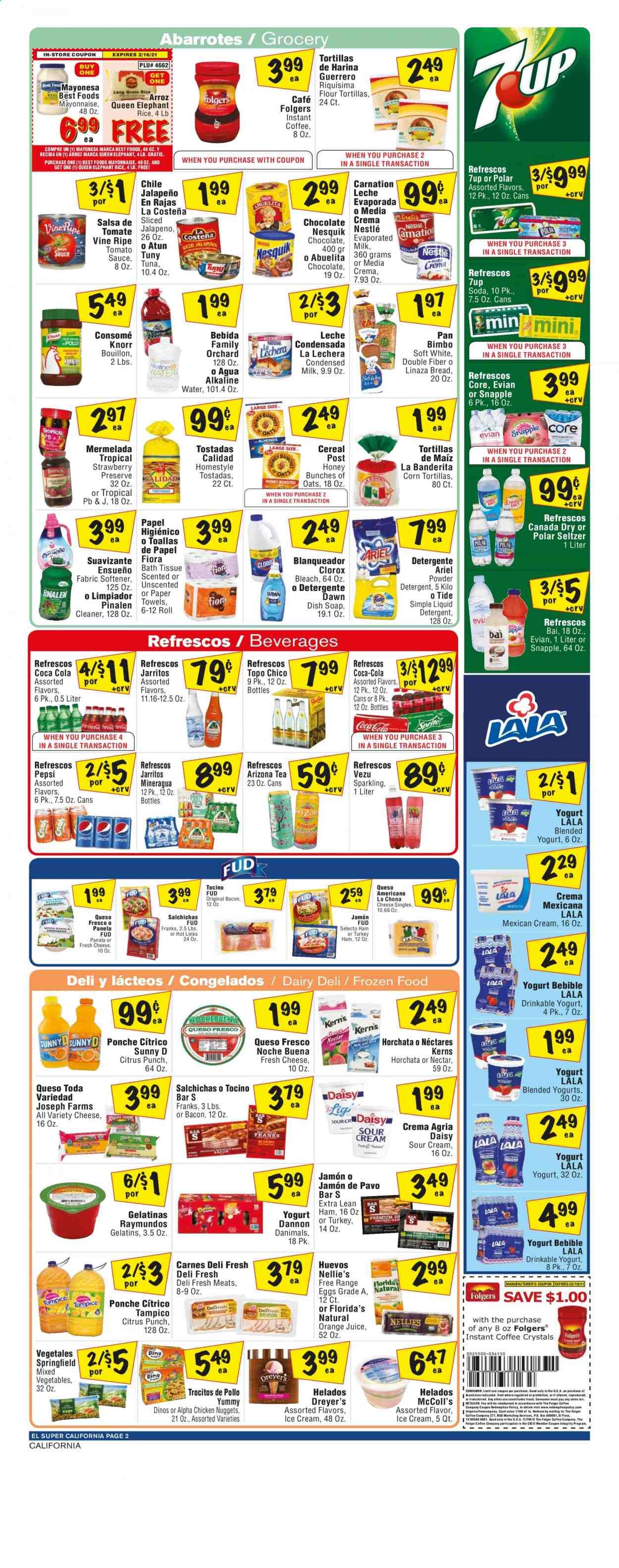 El Super (AZ, CA, NM, NV, TX) Weekly Ad Flyer February 10 to February 16