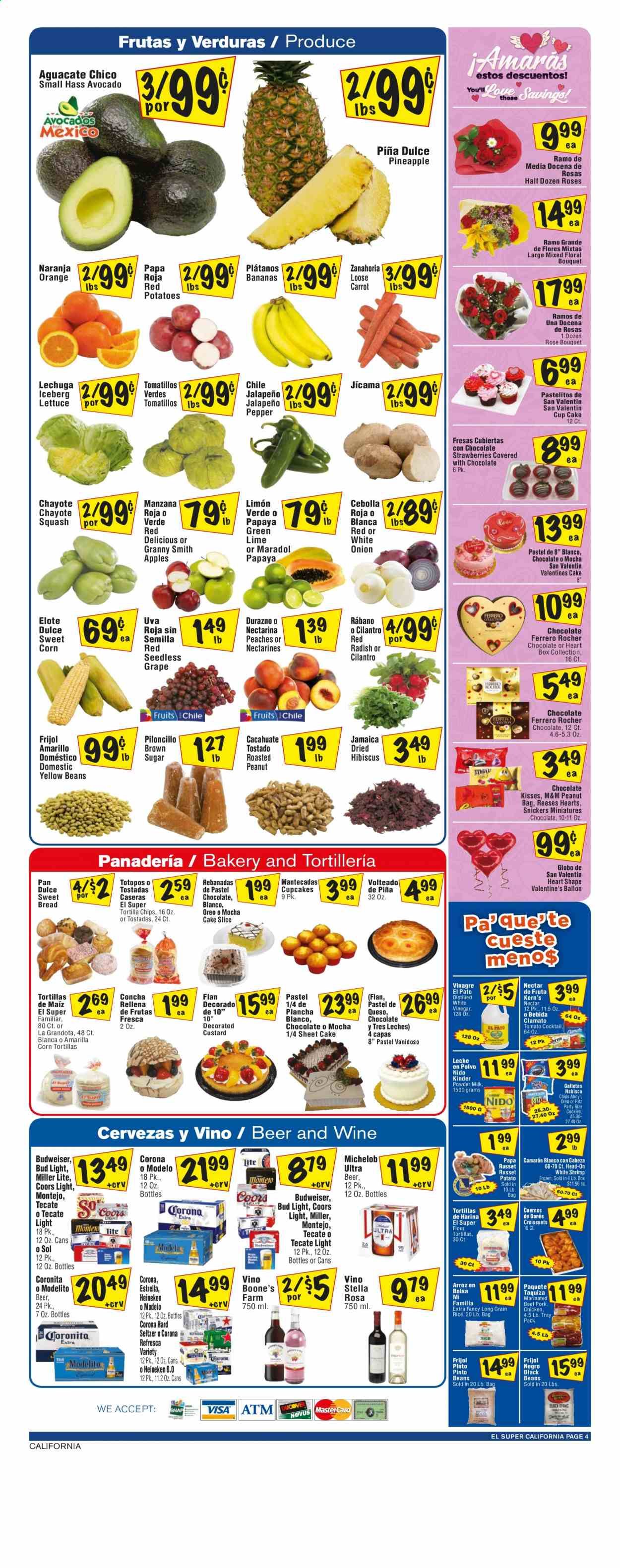 El Super (AZ, CA, NM, NV, TX) Weekly Ad Flyer February 10 to February 16