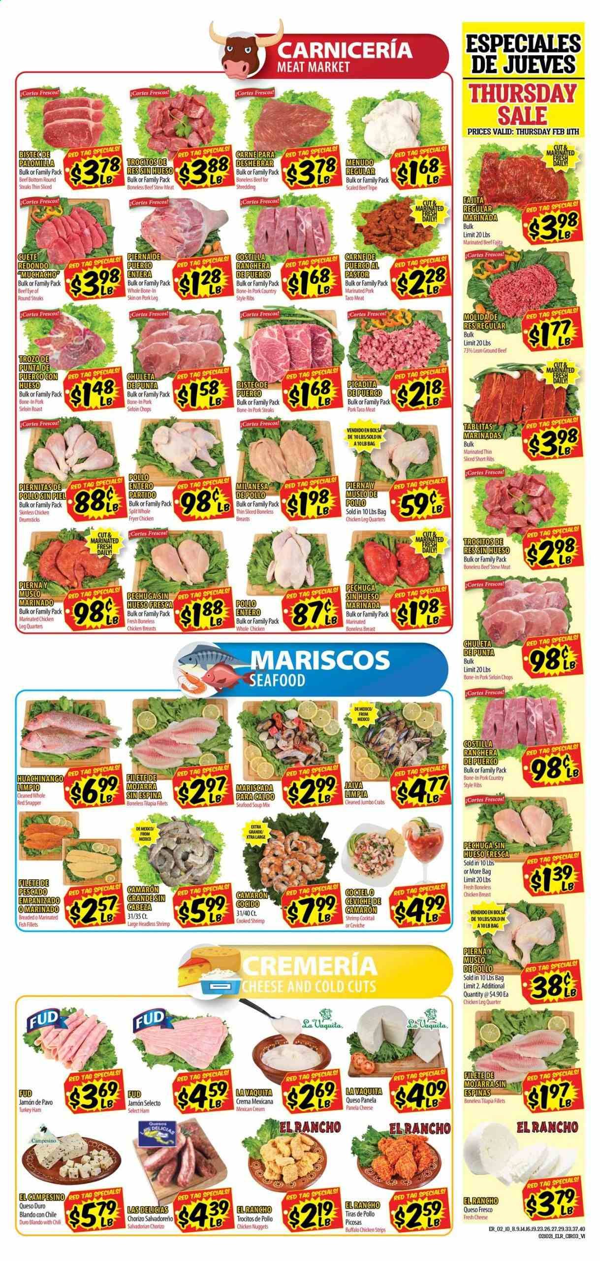 El Rancho (TX) Weekly Ad Flyer February 10 to February 16