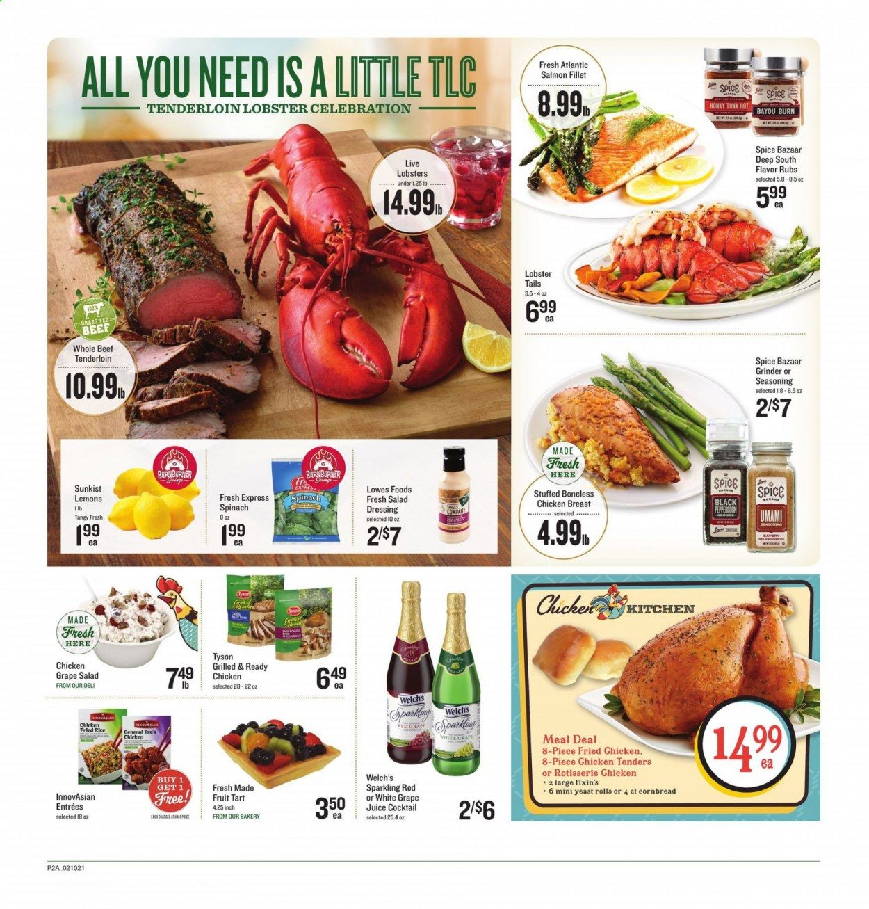 Lowes Foods Weekly Ad Flyer February 10 to February 16