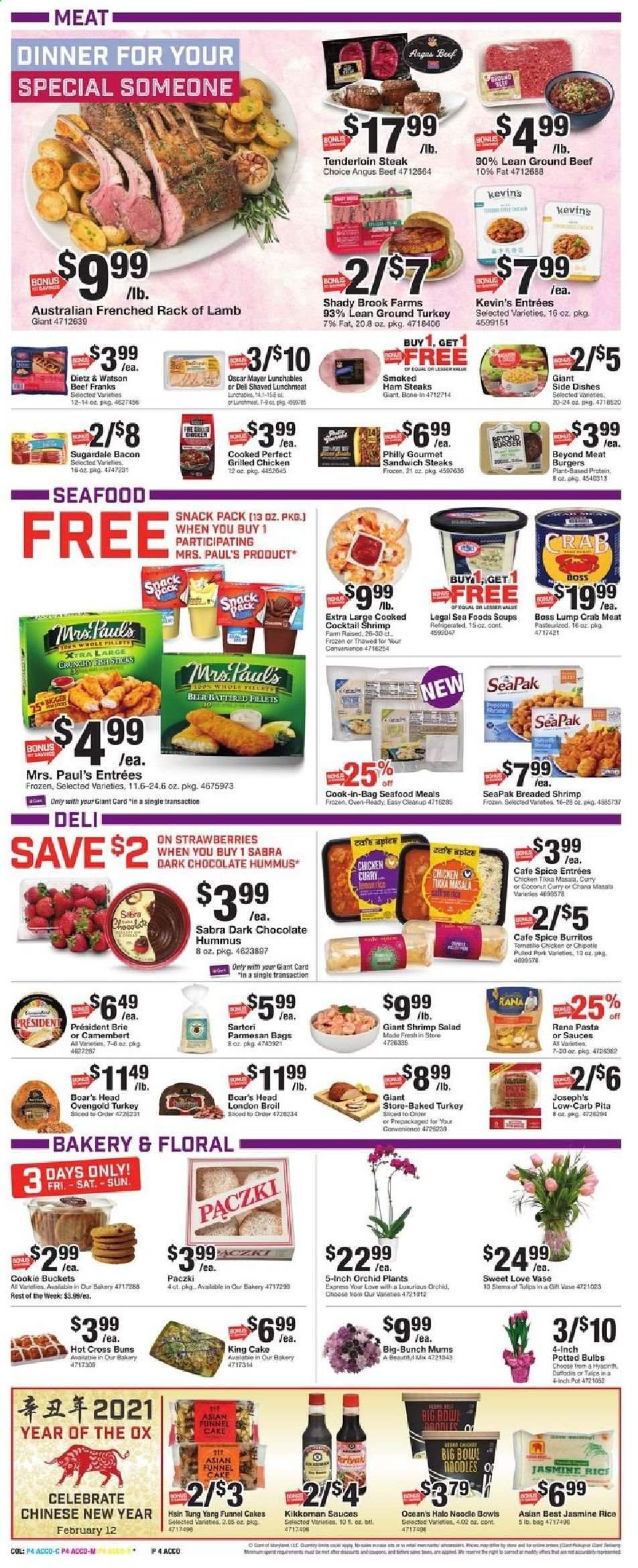 Giant Food Weekly Ad Flyer February 12 to February 18