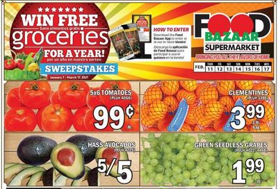 Food Bazaar (CT, NJ, NY) Weekly Ad Flyer February 11 to February 17