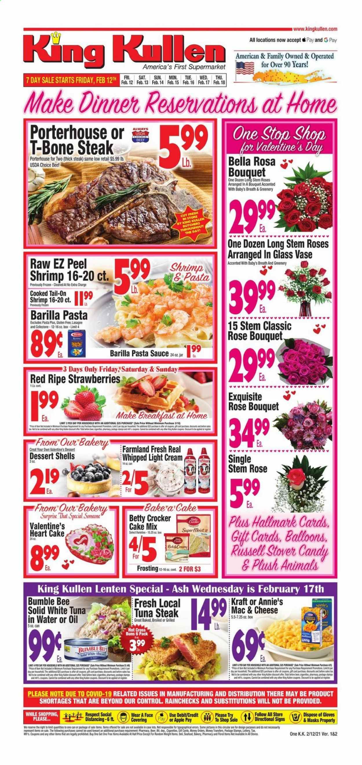 King Kullen Weekly Ad Flyer February 12 to February 18