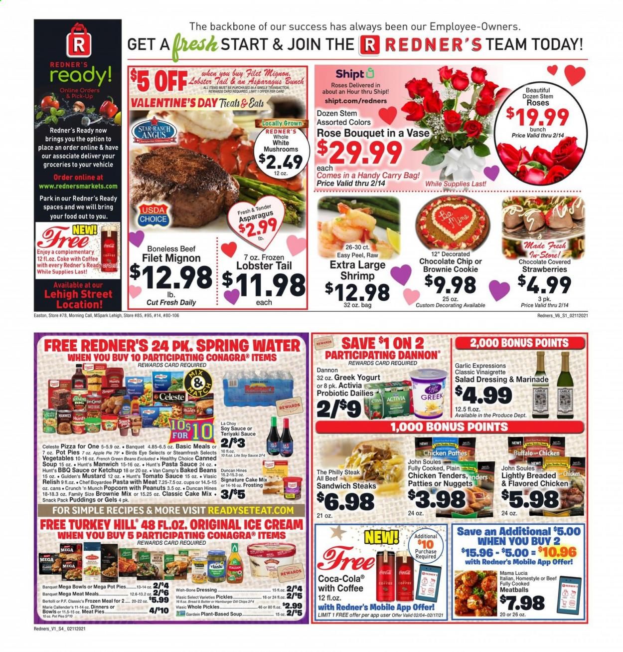 Redner's Markets Weekly Ad Flyer February 11 to February 17