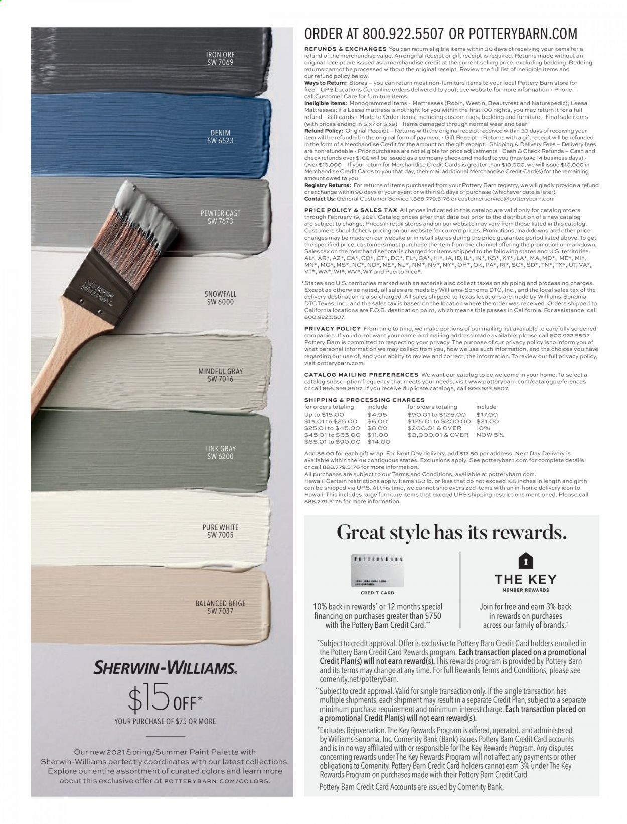 Pottery Barn Weekly Ad Flyer February 15 to February 22