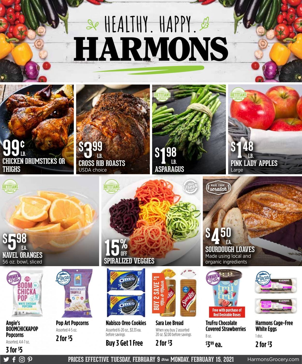 Harmons Weekly Ad Flyer February 9 to February 15