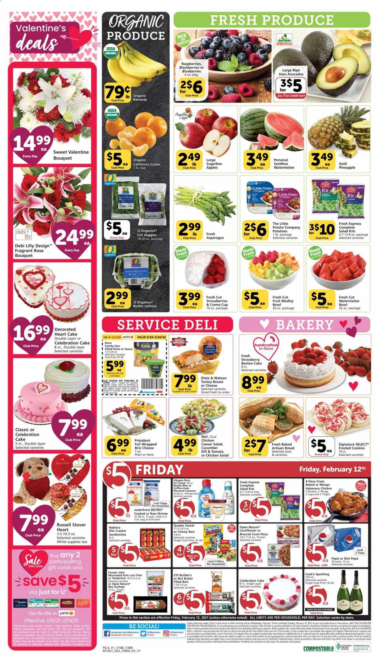 Vons (CA, NV) Weekly Ad Flyer February 10 to February 16