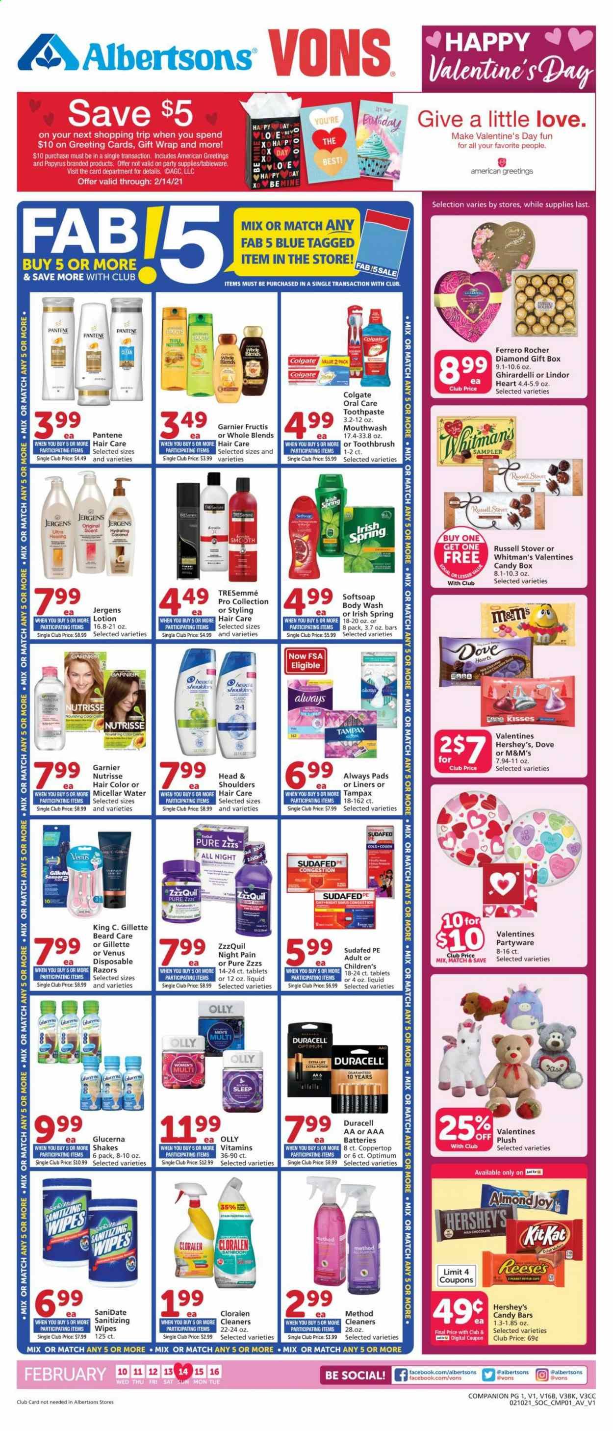 Vons (CA, NV) Weekly Ad Flyer February 10 to February 16