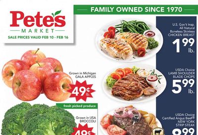Pete's Fresh Market (IL) Weekly Ad Flyer February 10 to February 16