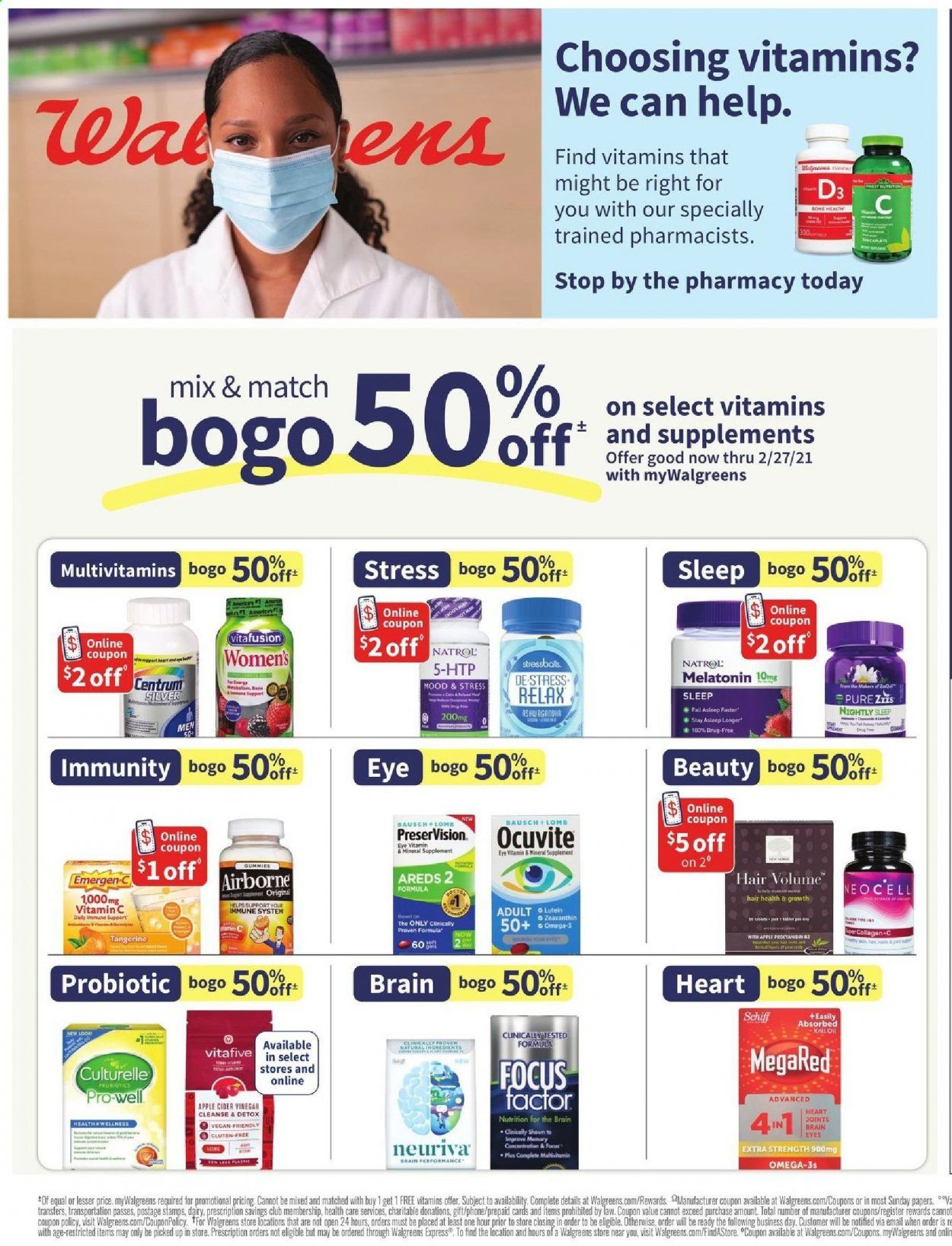 Walgreens Weekly Ad Flyer February 14 to February 20
