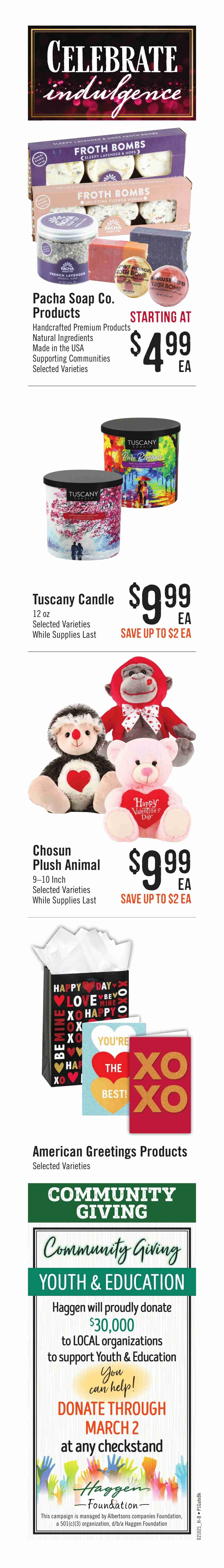 Haggen Weekly Ad Flyer February 10 to February 16