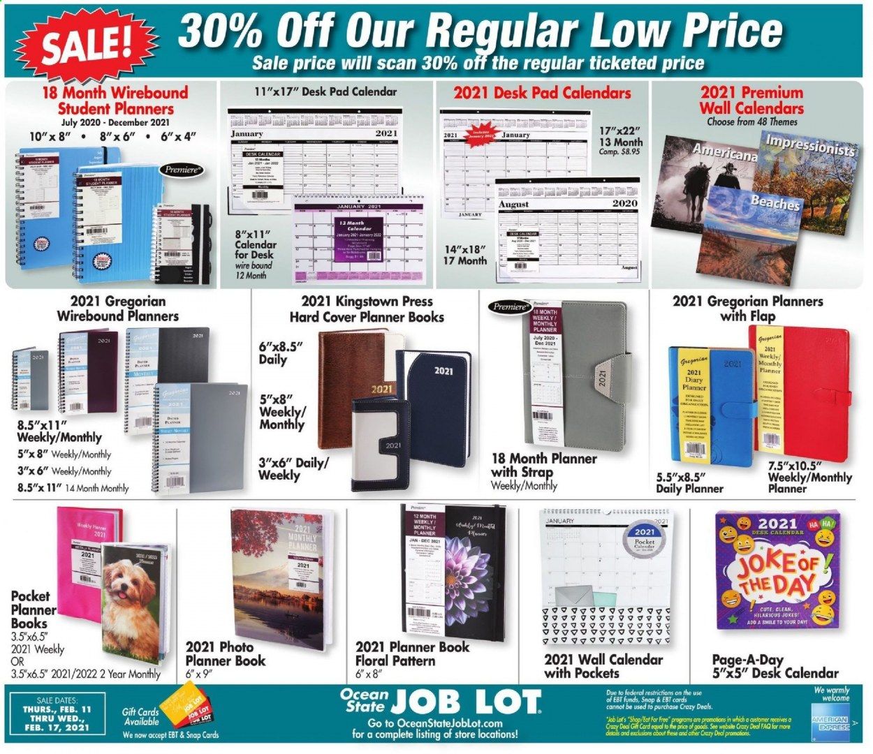 Ocean State Job Lot Weekly Ad Flyer February 11 to February 17