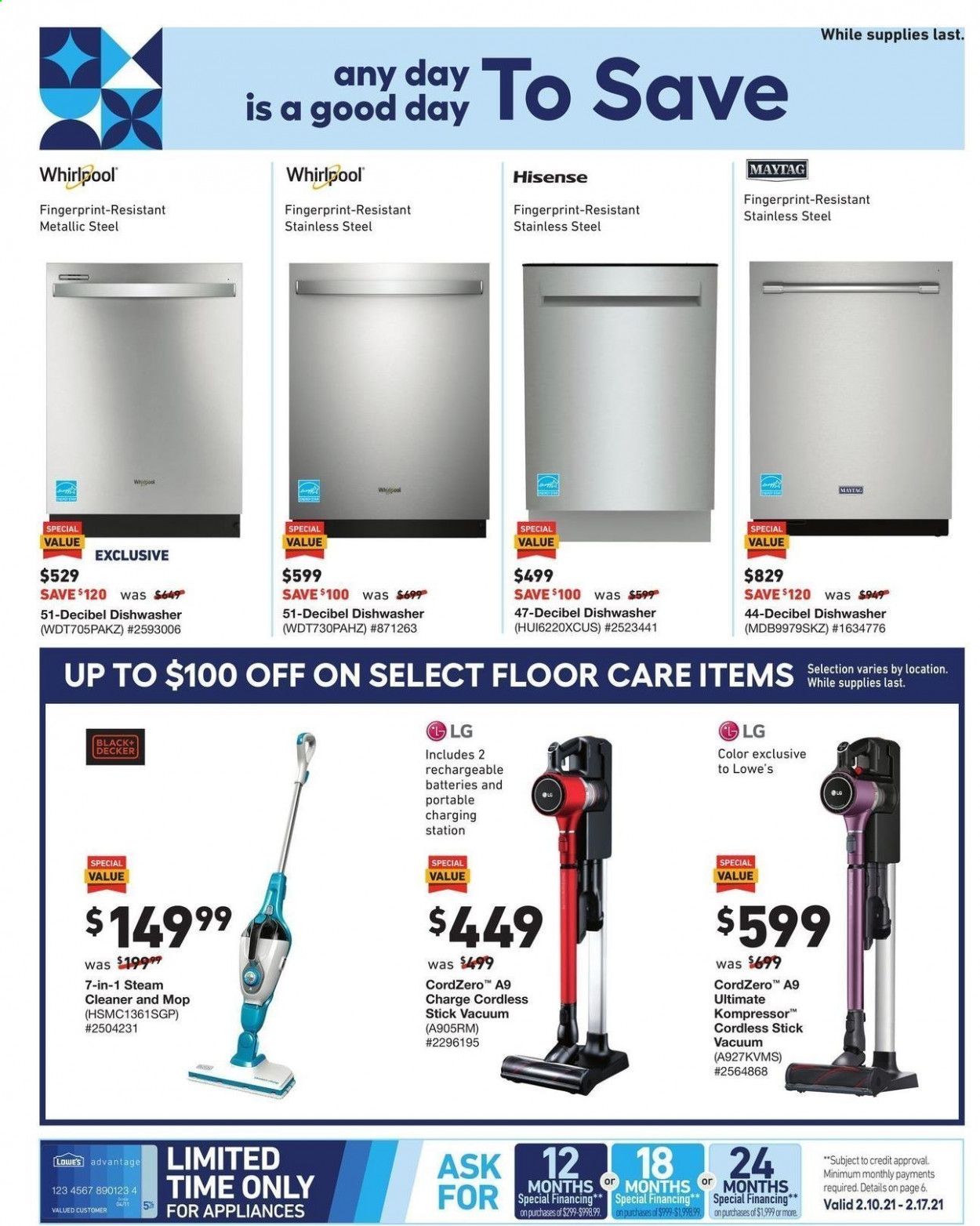 Lowe's Weekly Ad Flyer February 11 to February 17