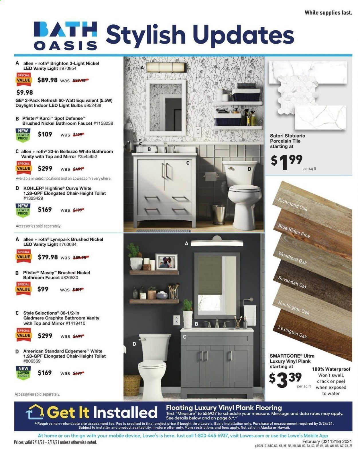 Lowe's Weekly Ad Flyer February 11 to February 17
