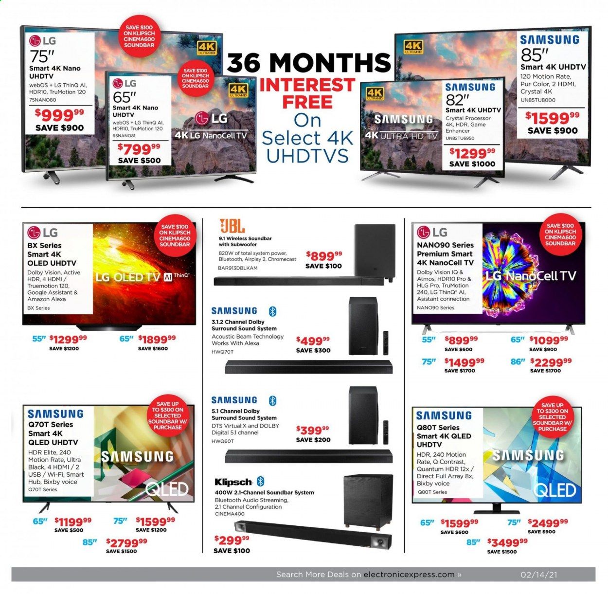 Electronic Express Weekly Ad Flyer February 14 to February 20