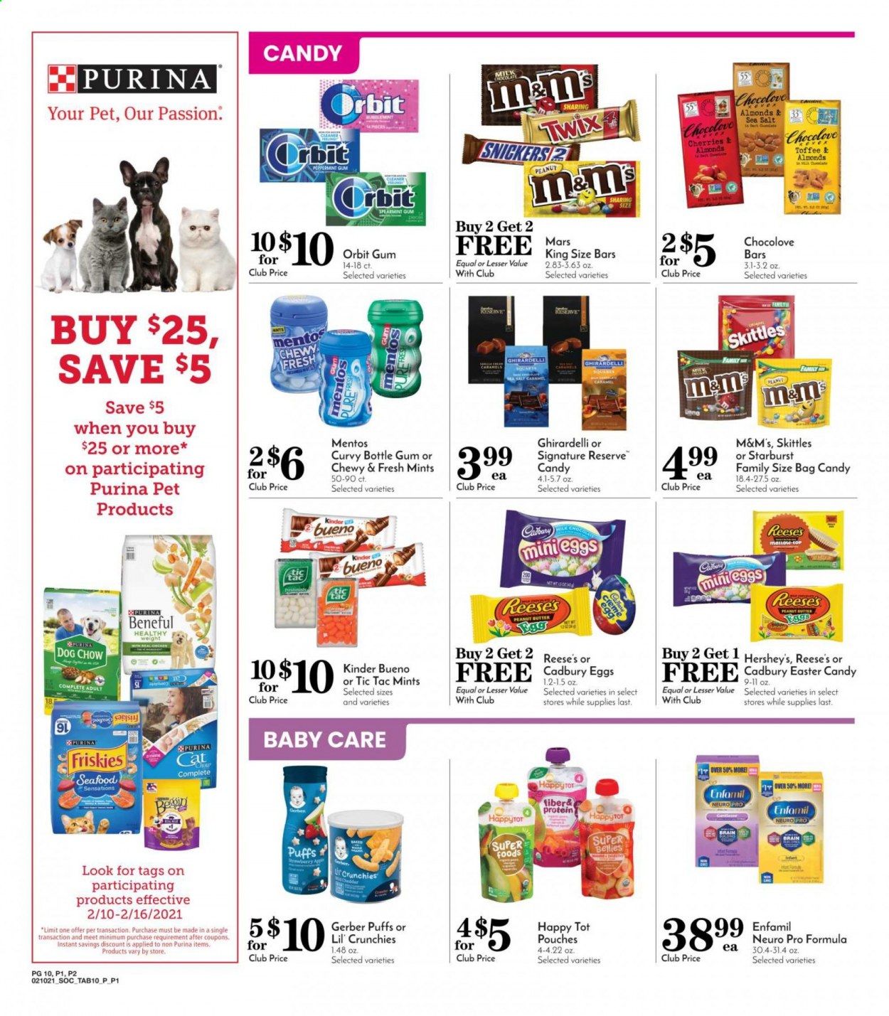 Pavilions (CA) Weekly Ad Flyer February 10 to February 16