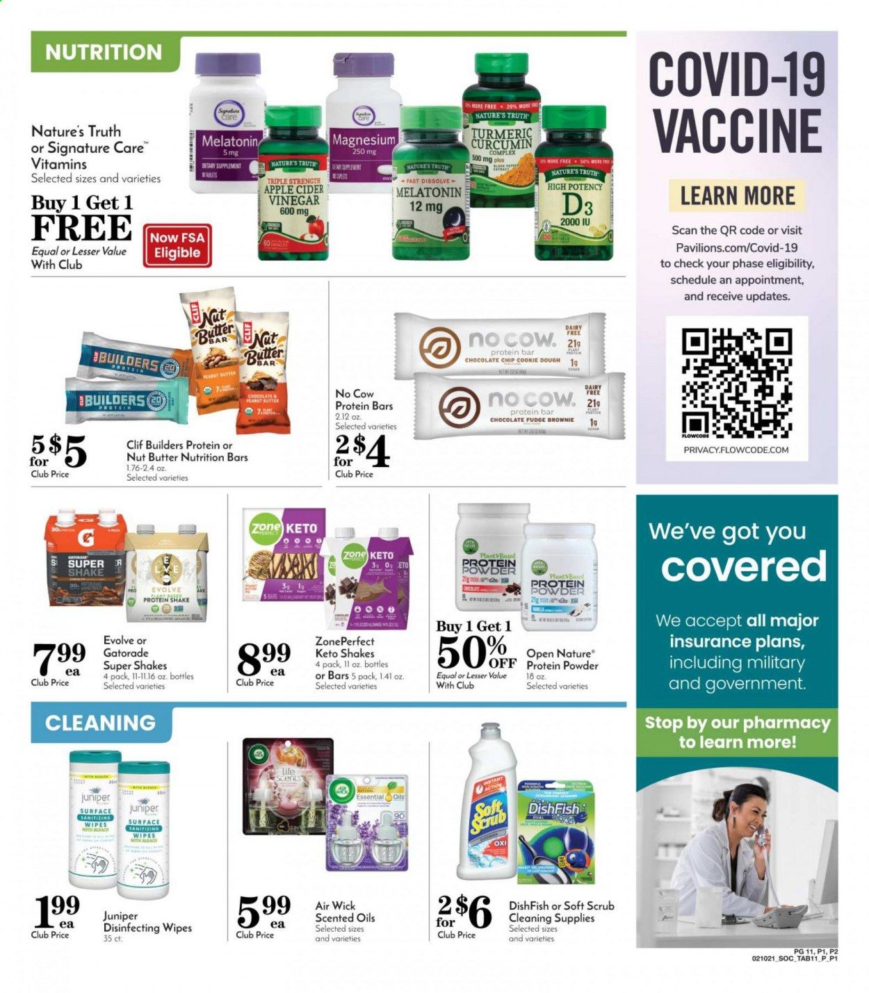 Pavilions (CA) Weekly Ad Flyer February 10 to February 16