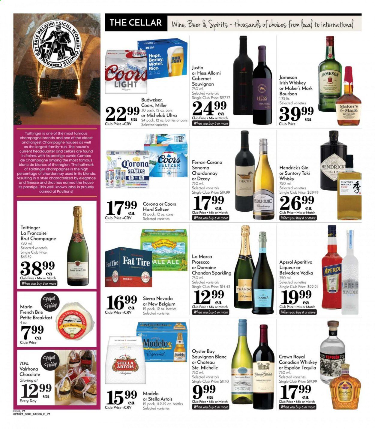 Pavilions (CA) Weekly Ad Flyer February 10 to February 16