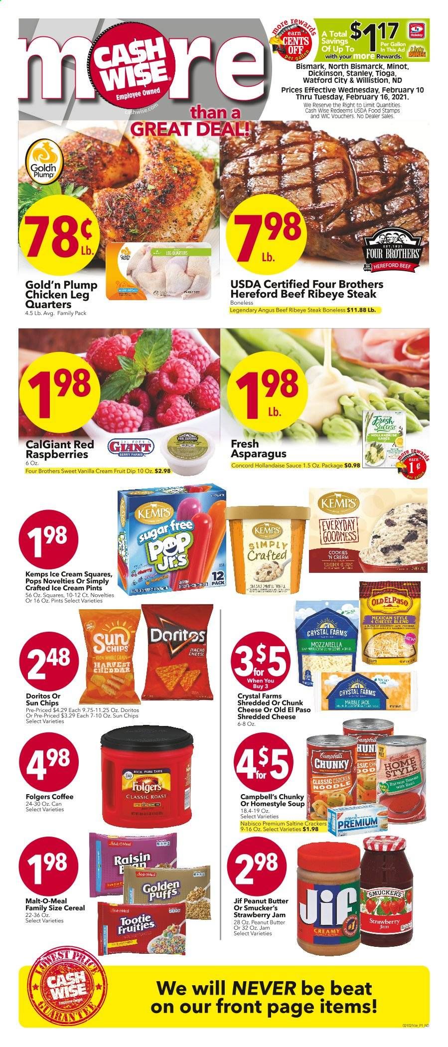 Cash Wise (MN, ND) Weekly Ad Flyer February 10 to February 16