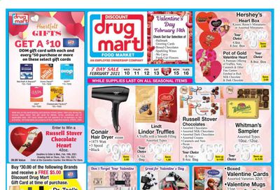 Discount Drug Mart (OH) Weekly Ad Flyer February 10 to February 16