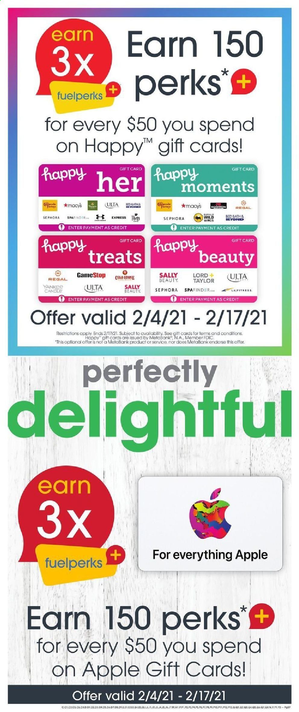 Giant Eagle (IN, MD, OH, PA, WV) Weekly Ad Flyer February 11 to February 17