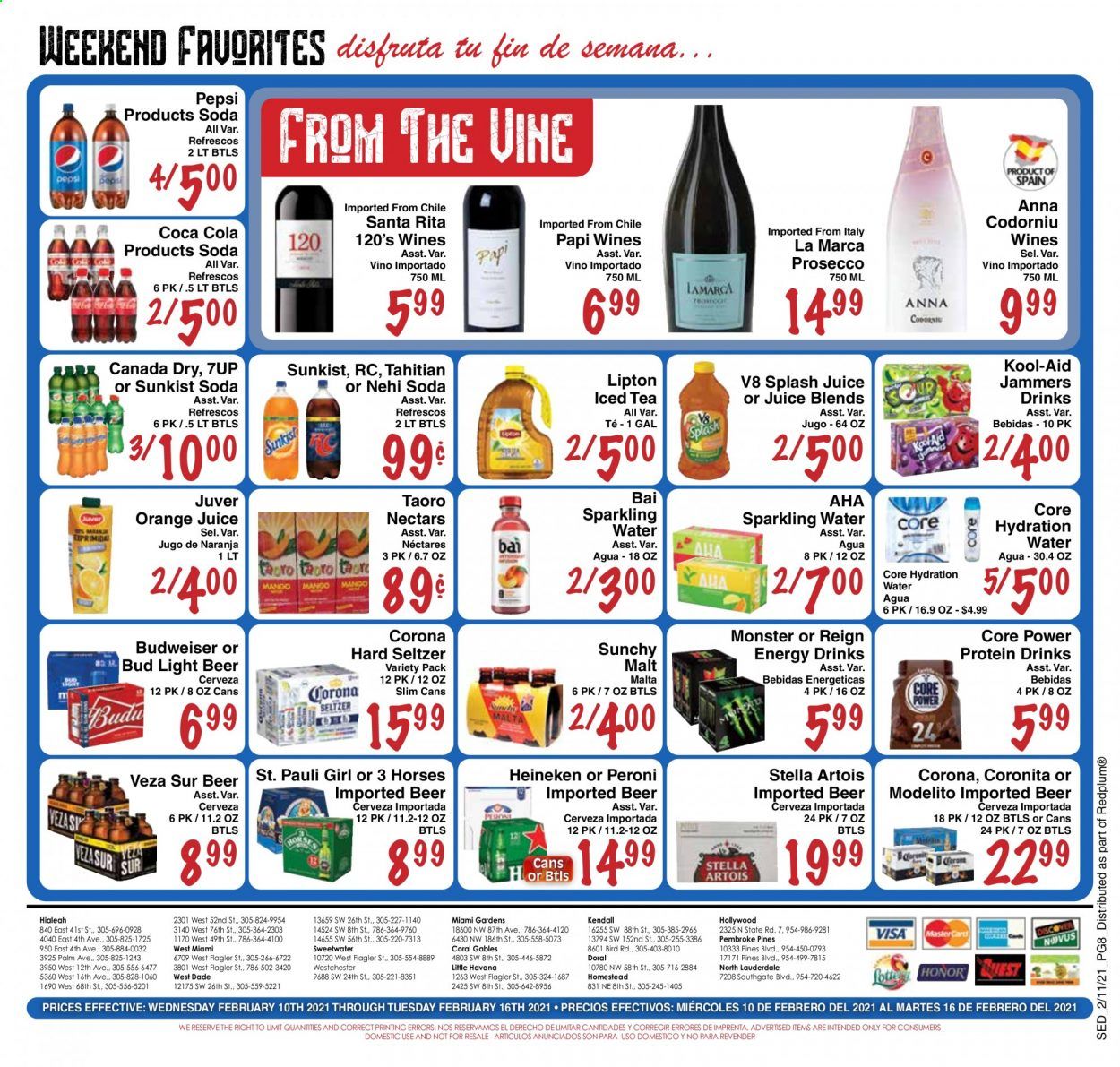 Sedano's (FL) Weekly Ad Flyer February 10 to February 16