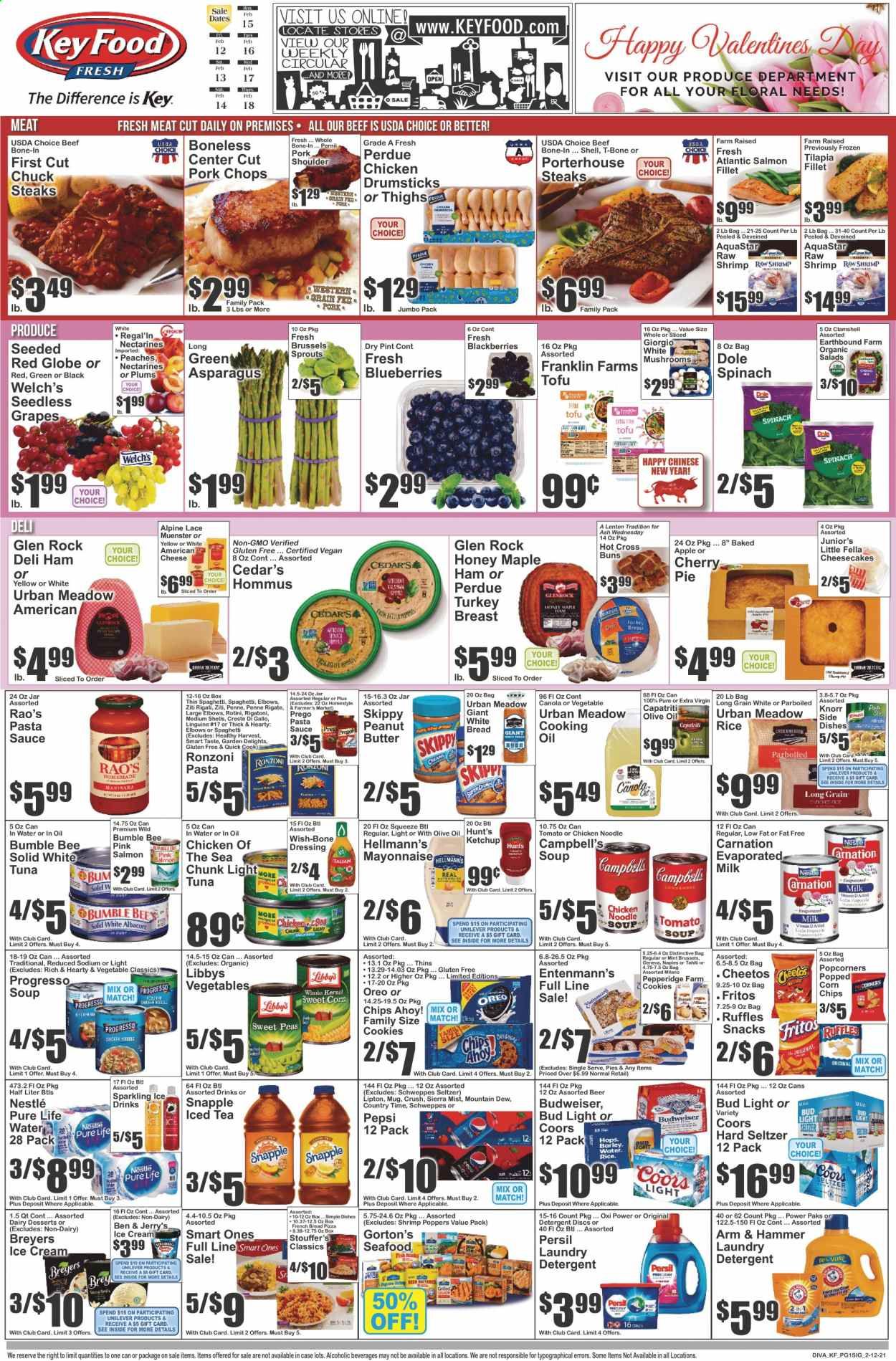 Key Food (NY) Weekly Ad Flyer February 12 to February 18