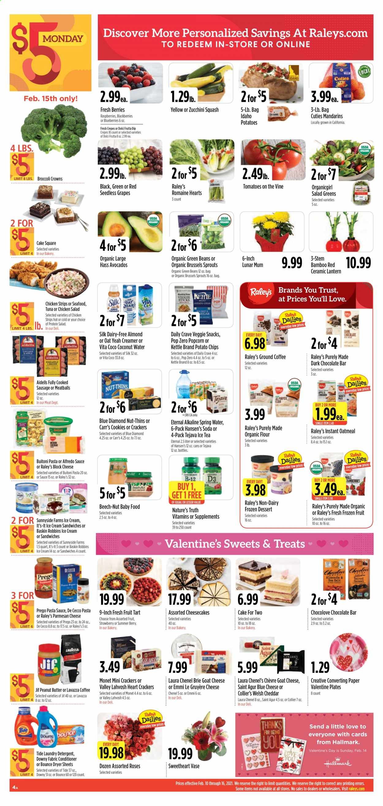Raley's (CA, NV) Weekly Ad Flyer February 10 to February 16