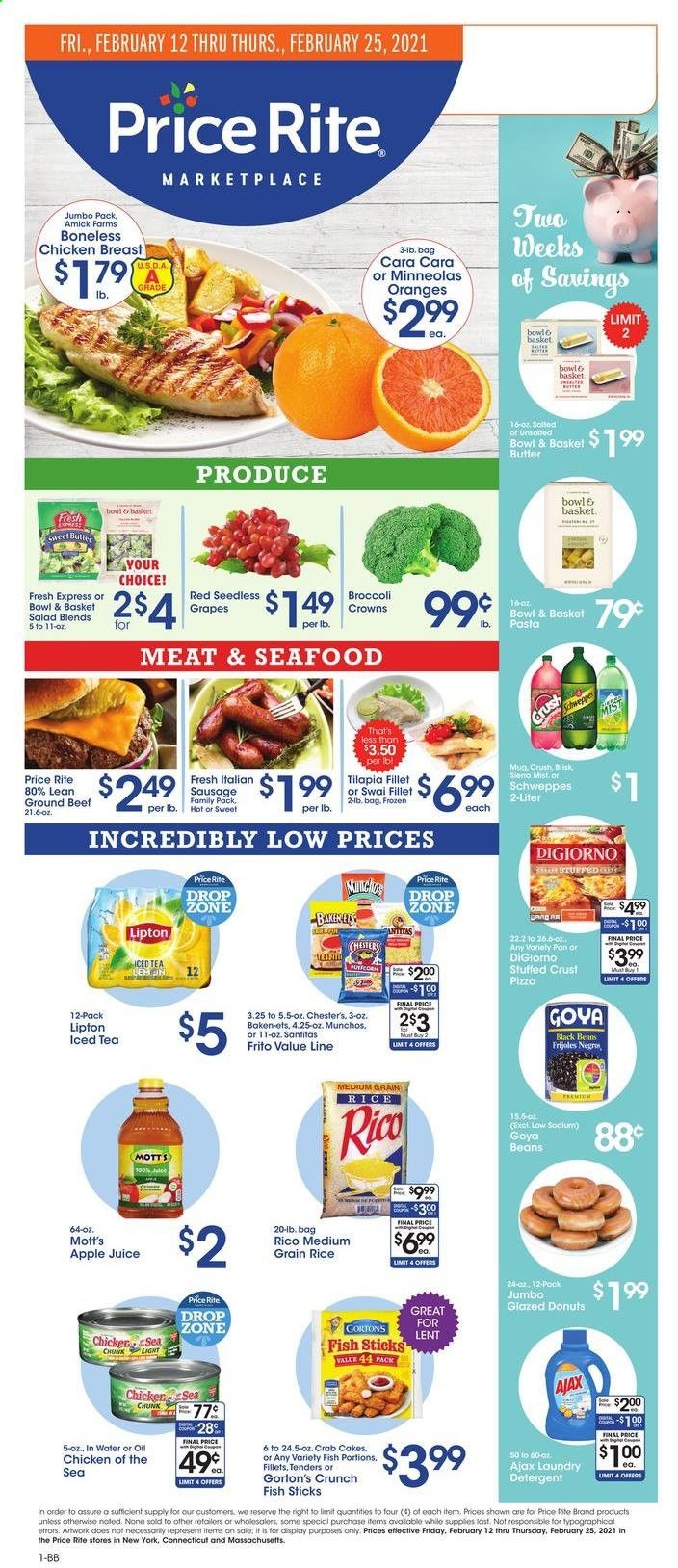 Price Rite (CT, MA, MD, NH, NJ, NY, PA, RI) Weekly Ad Flyer February 12 to February 25