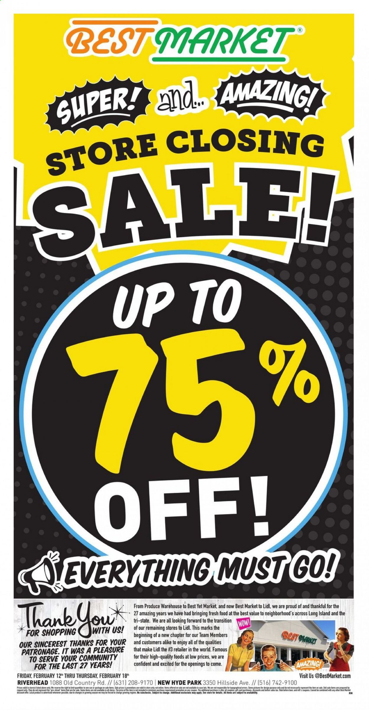 Best Market (NY) Weekly Ad Flyer February 12 to February 18