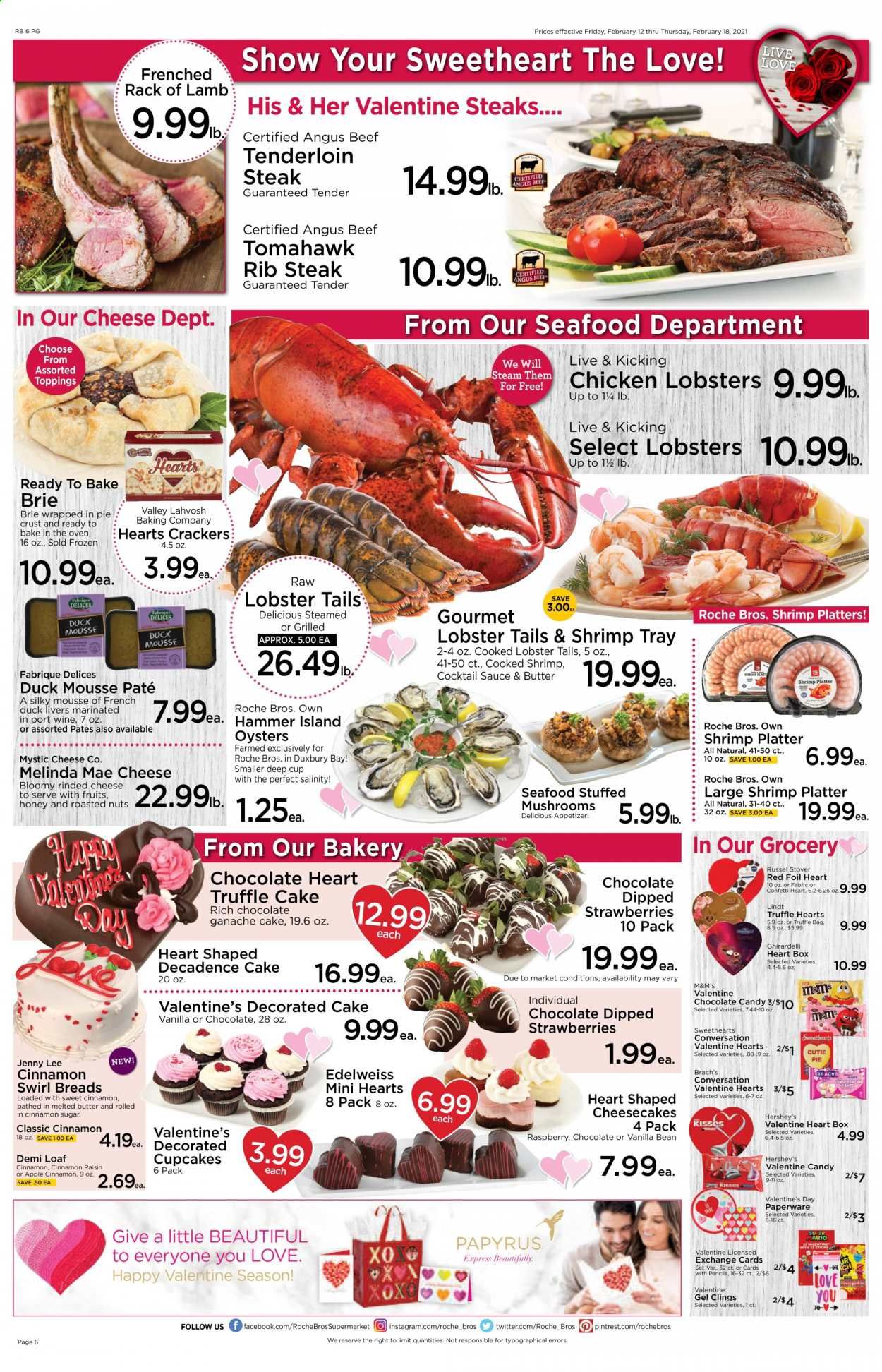 Roche Bros. (MA) Weekly Ad Flyer February 12 to February 18