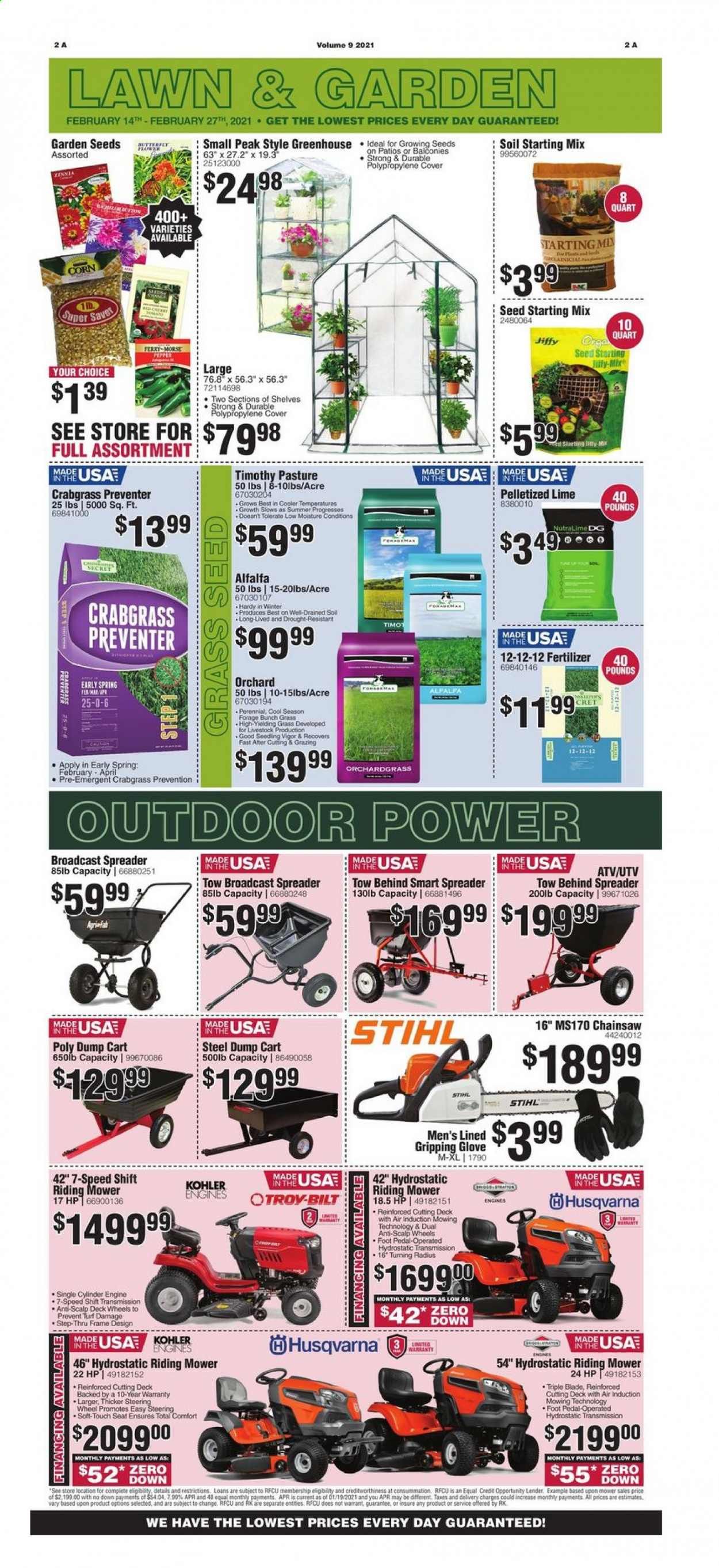Rural King Weekly Ad Flyer February 14 to February 27