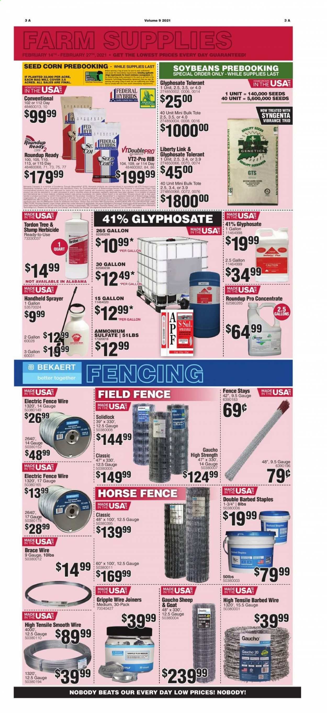 Rural King Weekly Ad Flyer February 14 to February 27