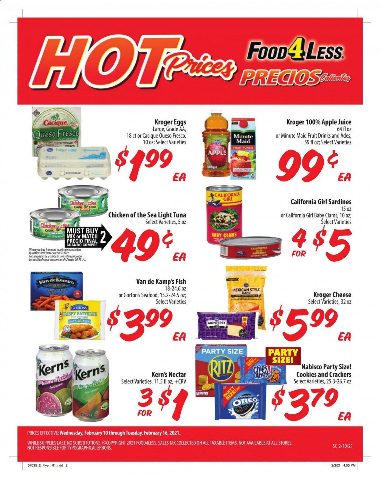 Food 4 Less (IL) Weekly Ad Flyer February 10 to February 16