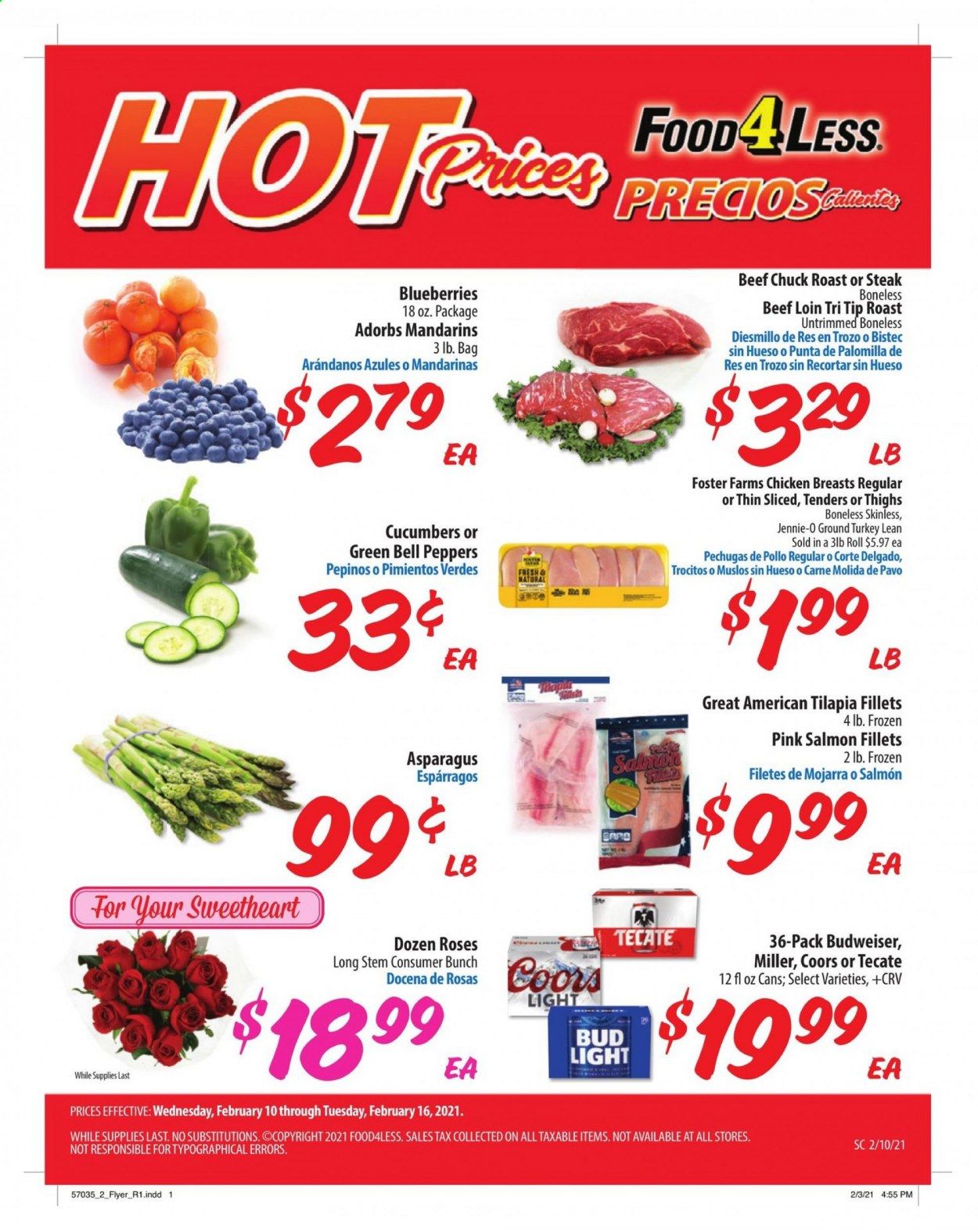 Food 4 Less (IN) Weekly Ad Flyer February 10 to February 16