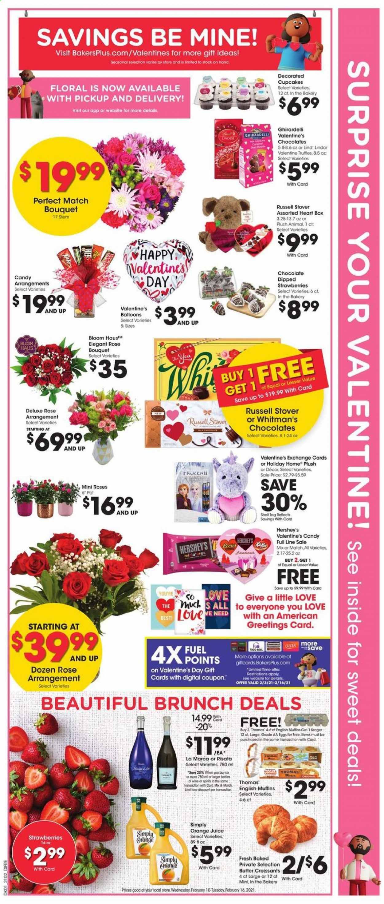 Baker's Weekly Ad Flyer February 10 to February 16