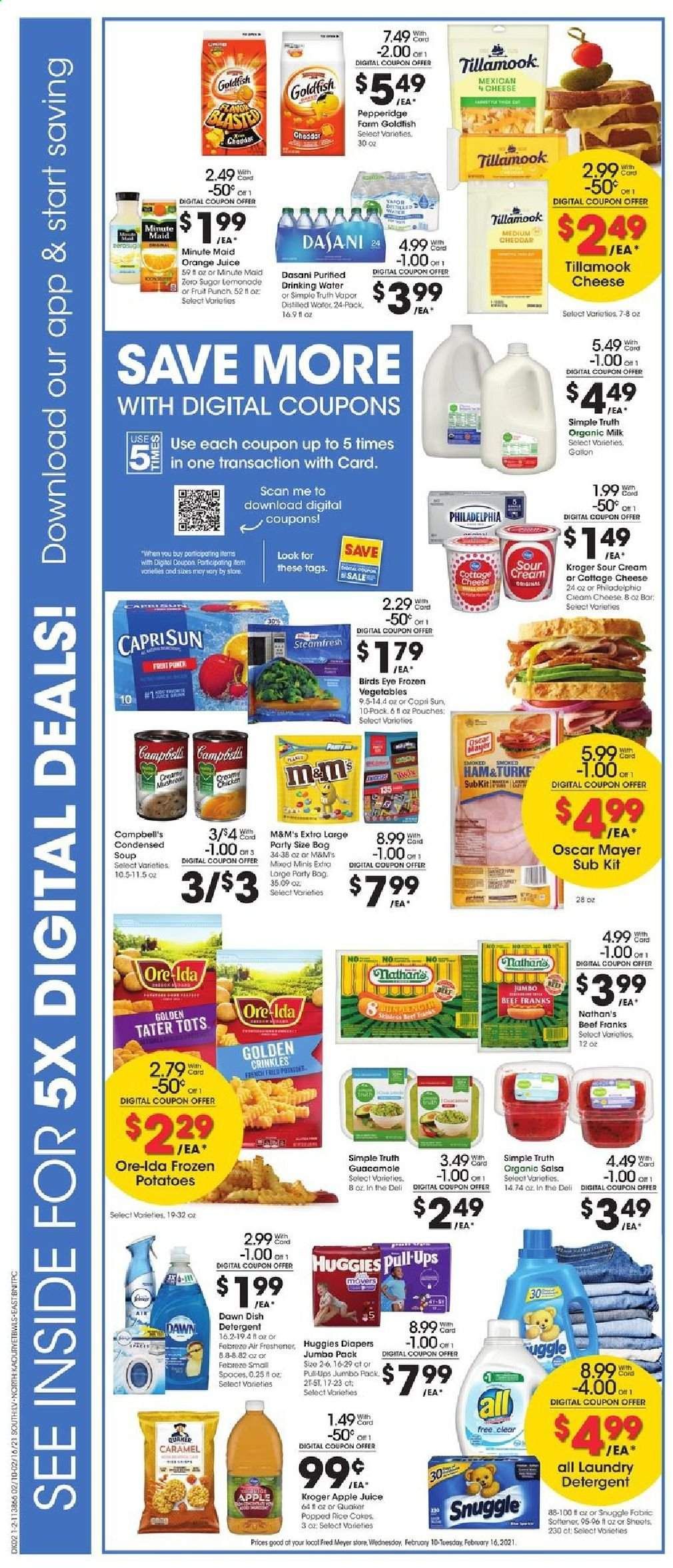 Fred Meyer (DC, DE, NJ, NY, PA, VA) Weekly Ad Flyer February 10 to February 16