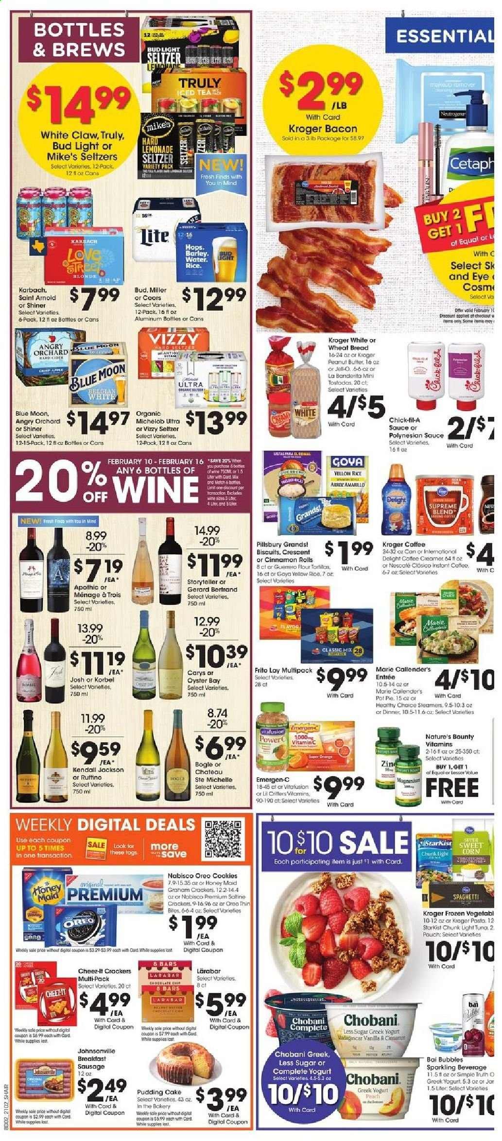 Kroger (GA, IL, LA, MI, OK, SC, TN, TX, VA) Weekly Ad Flyer February 10 to February 16