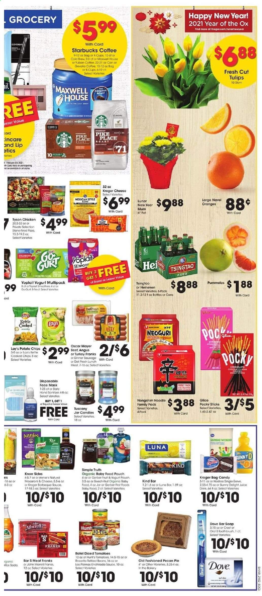 Kroger (GA, IL, LA, MI, OK, SC, TN, TX, VA) Weekly Ad Flyer February 10 to February 16