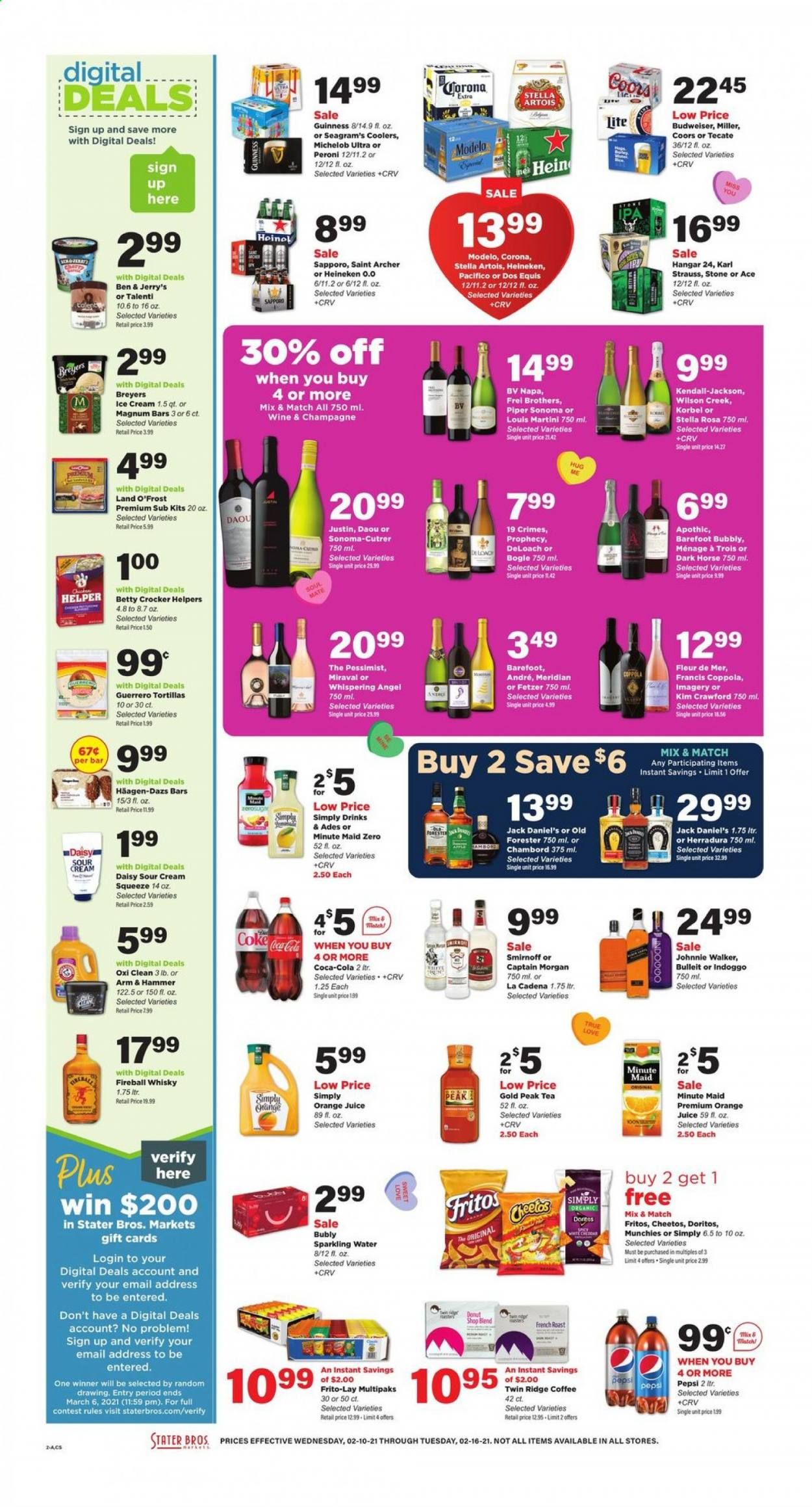 Stater Bros. Weekly Ad Flyer February 10 to February 16