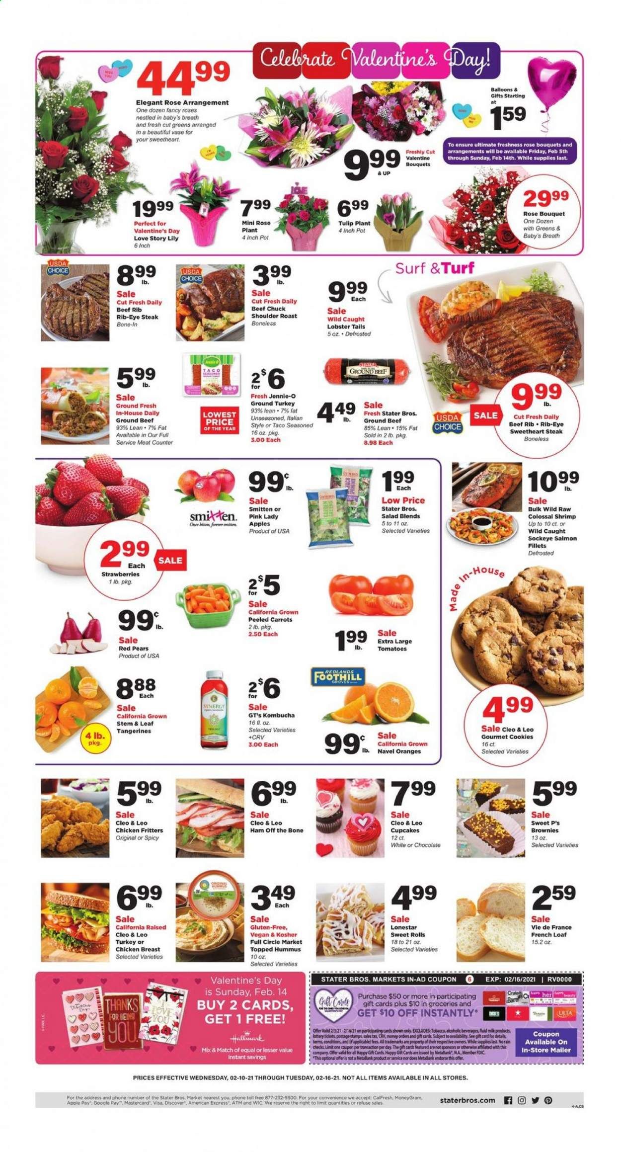 Stater Bros. Weekly Ad Flyer February 10 to February 16