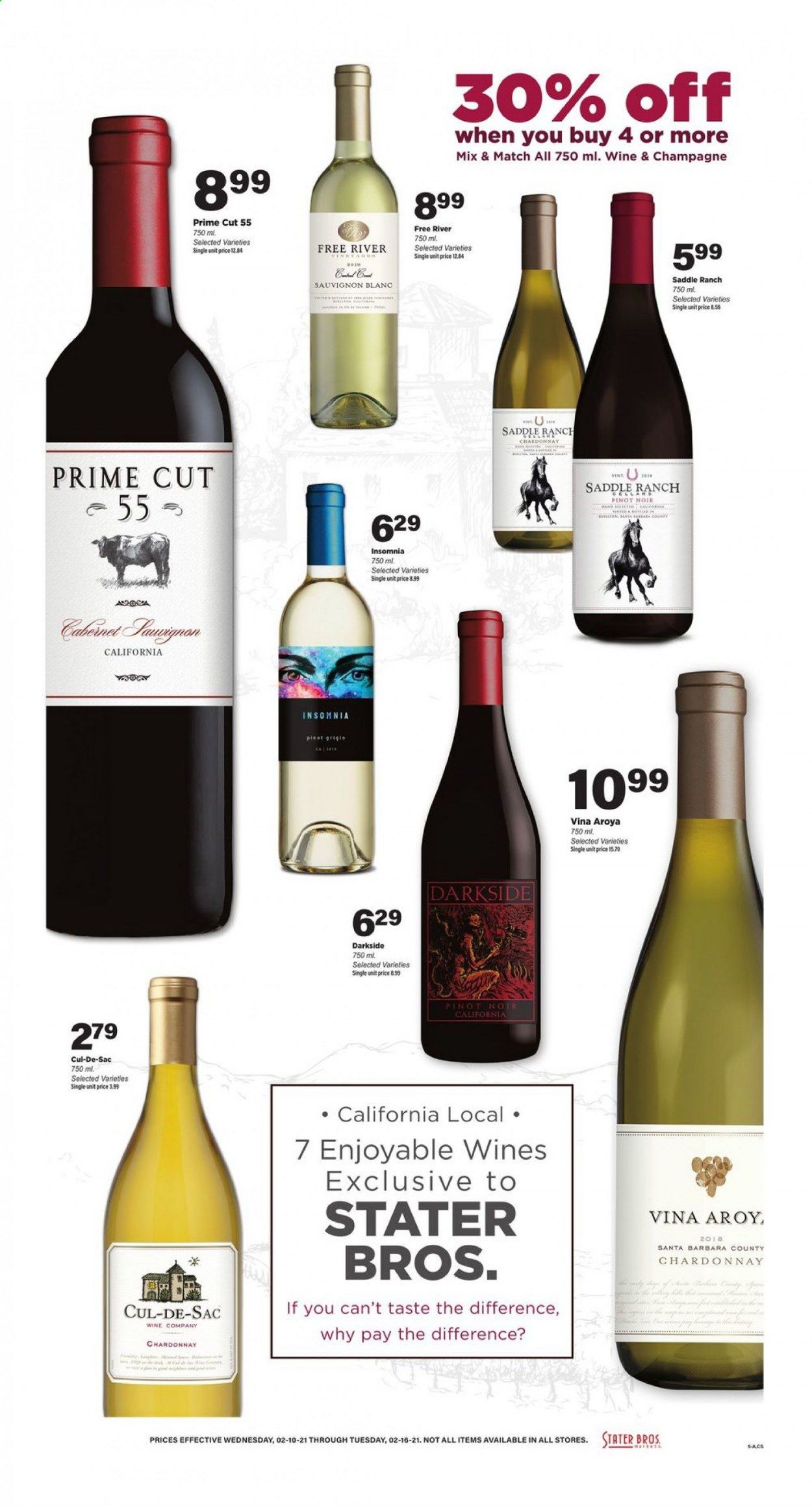 Stater Bros. Weekly Ad Flyer February 10 to February 16