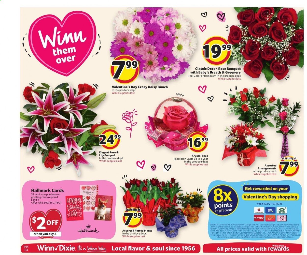 Winn Dixie (AL, FL, GA, LA, MS) Weekly Ad Flyer February 10 to February 16