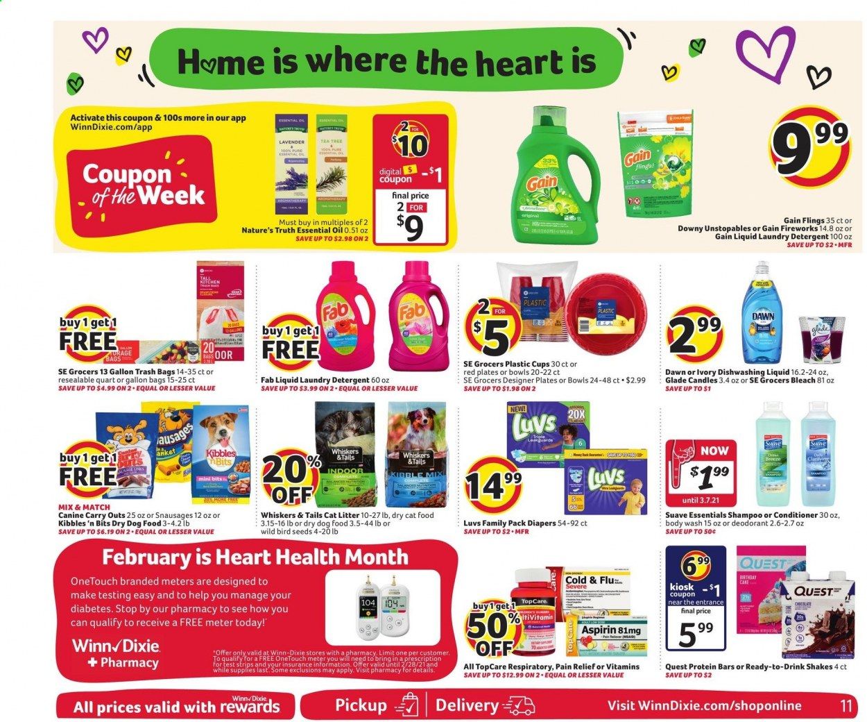 Winn Dixie (AL, FL, GA, LA, MS) Weekly Ad Flyer February 10 to February 16