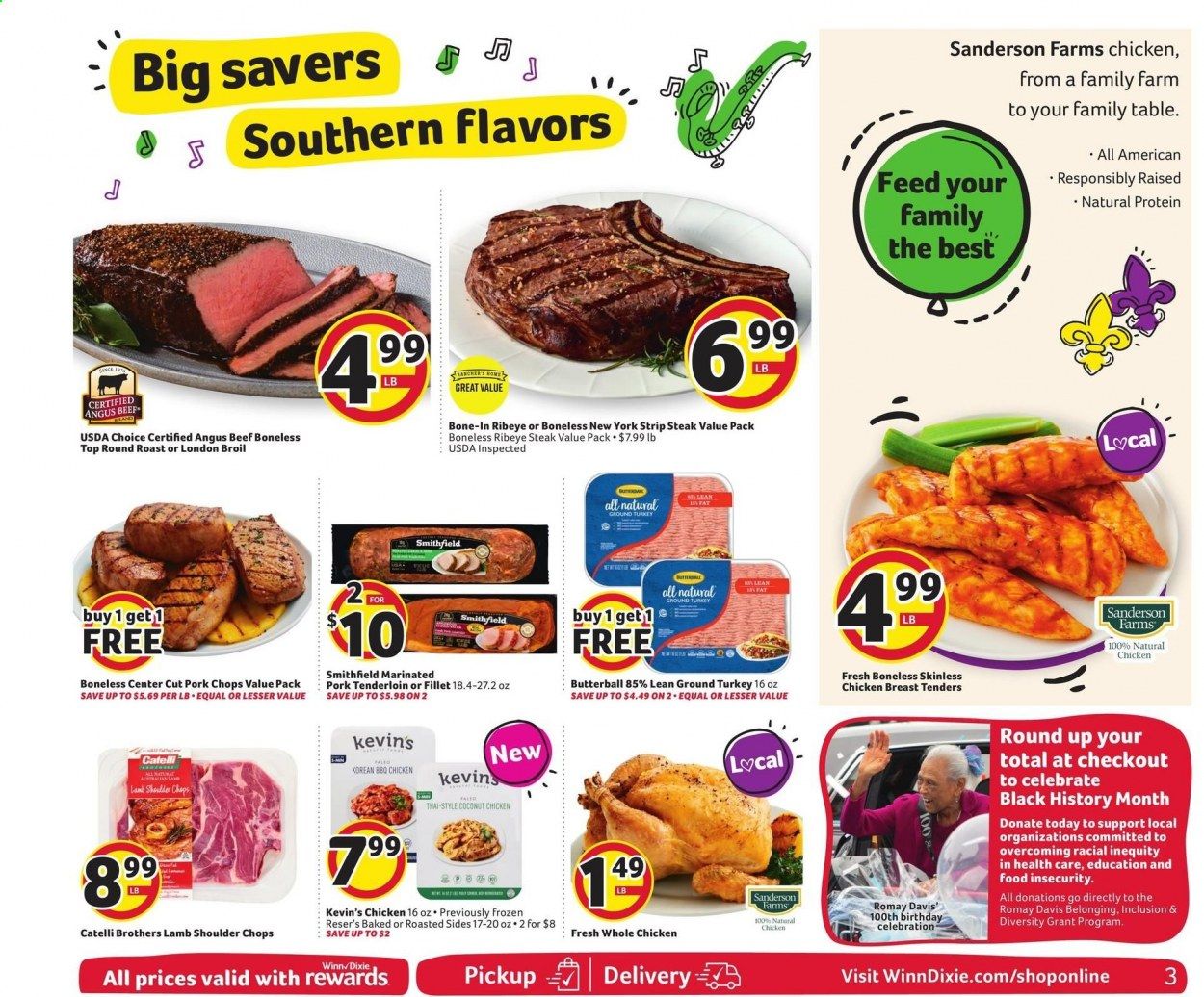 Winn Dixie (AL, FL, GA, LA, MS) Weekly Ad Flyer February 10 to February 16