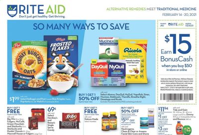RITE AID Weekly Ad Flyer February 14 to February 20