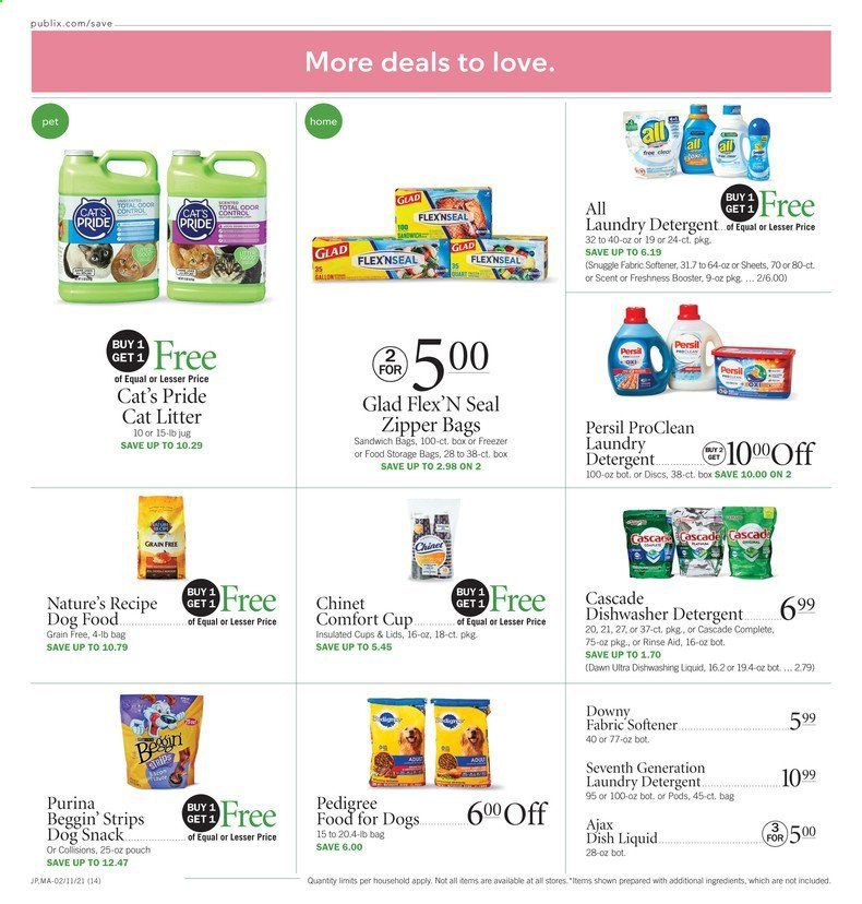 Publix (AL, FL, GA, NC, SC, TN, VA) Weekly Ad Flyer February 11 to February 17
