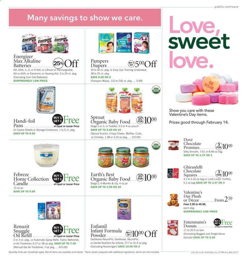 Publix (AL, FL, GA, NC, SC, TN, VA) Weekly Ad Flyer February 11 to February 17
