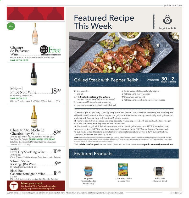Publix (AL, FL, GA, NC, SC, TN, VA) Weekly Ad Flyer February 11 to February 17