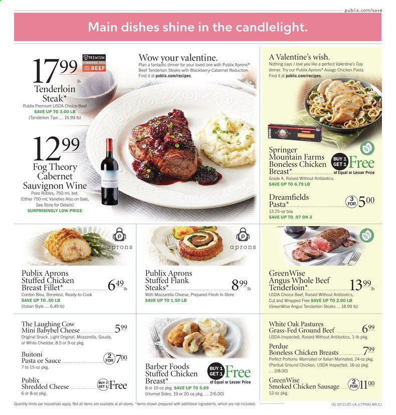 Publix (AL, FL, GA, NC, SC, TN, VA) Weekly Ad Flyer February 11 to February 17